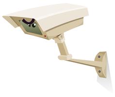 CCTV Beveiligingscamera vector