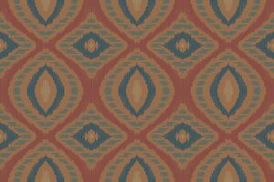 ikat damast borduurwerk achtergrond. ikat bloemen meetkundig etnisch oosters patroon traditioneel. ikat aztec stijl abstract ontwerp voor afdrukken textuur,stof,sari,sari,tapijt. vector