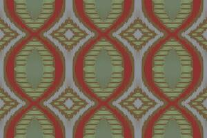ikat paisley patroon borduurwerk achtergrond. ikat ontwerp meetkundig etnisch oosters patroon traditioneel.azteken stijl abstract vector illustratie.ontwerp voor textuur, stof, kleding, verpakking, sarong.