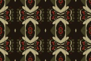 ikat damast paisley borduurwerk achtergrond. ikat streep meetkundig etnisch oosters patroon traditioneel.azteken stijl abstract vector illustratie.ontwerp voor textuur, stof, kleding, verpakking, sarong.