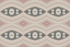 ikat paisley patroon borduurwerk achtergrond. ikat ontwerp meetkundig etnisch oosters patroon traditioneel.azteken stijl abstract vector illustratie.ontwerp voor textuur, stof, kleding, verpakking, sarong.