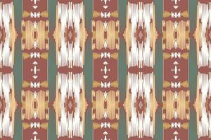 ikat damast paisley borduurwerk achtergrond. ikat bloemen meetkundig etnisch oosters patroon traditioneel. ikat aztec stijl abstract ontwerp voor afdrukken textuur,stof,sari,sari,tapijt. vector