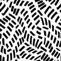 hand- getrokken vector abstract naadloos patroon met borstel slagen. geschilderd vlekken net zo grafisch ontwerp behang. artistiek herhaalbaar achtergrond.