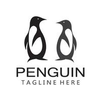 pinguïn logo sjabloon vector icoon