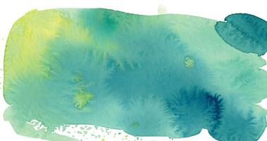 besmeurd waterverf tinten kader, zacht turkoois kleur waterverf illustratie, creatief achtergrond. aquarel geschilderd getextureerde sjabloon voor wijnoogst ontwerp, uitnodiging kaart vector