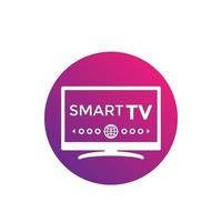 smart tv vector icoon