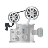 bioscoop videocamera pictogram vector ontwerp