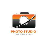 foto studio logo ontwerp vector sjabloon