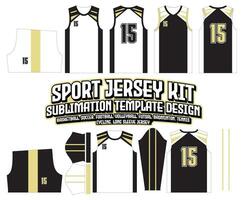 fukurodani volleybal Jersey ontwerp sportkleding achtergrond vector