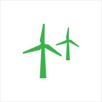 windmolen icoon vector illustratie symbool
