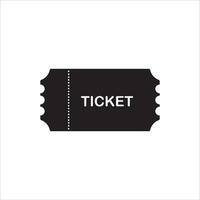 ticket icoon vector illustratie symbool