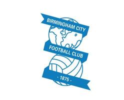 Birmingham stad fc club symbool logo premier liga Amerikaans voetbal abstract ontwerp vector illustratie