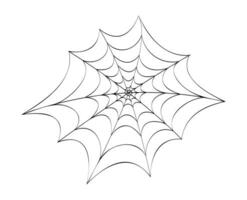spin web spinneweb halloween klem kunst vector illustratie