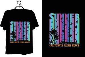 zomer t overhemd ontwerp vector