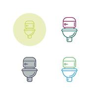 toilet vector pictogram