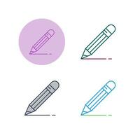 potlood vector pictogram