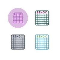 bingo vector icoon