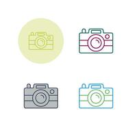 foto camera vector pictogram