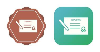 diploma vector pictogram