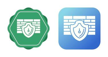 firewall vector pictogram