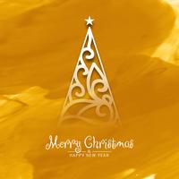 Abstracte Merry Christmas celebration elegante achtergrond vector