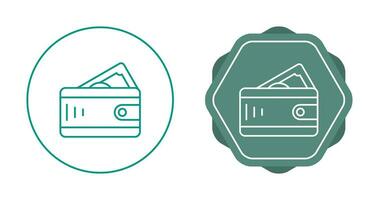 portemonnee vector pictogram