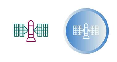 satelliet vector pictogram