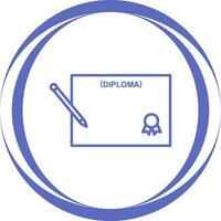 diploma vector pictogram