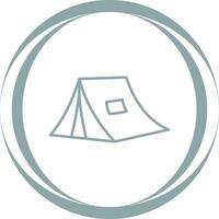 tent vector pictogram