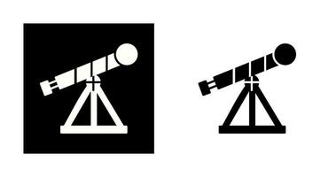 telescoop vector pictogram