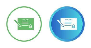 diploma vector pictogram