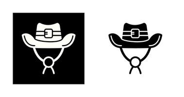 cowboy hoed vector icoon