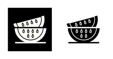 watermeloen vector pictogram