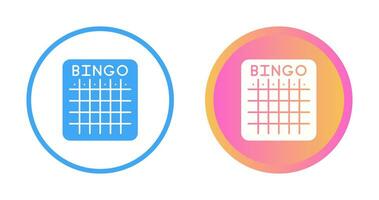 bingo vector icoon