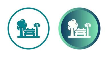 park vector pictogram