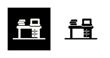 werkruimte vector pictogram