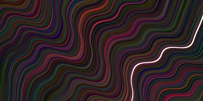 donkerroze vectorsjabloon met wrange lijnen vector