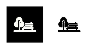 park vector pictogram