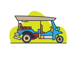 Tuk Tuk illustratie vector