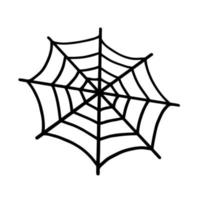 spinnenweb. vector illustratie