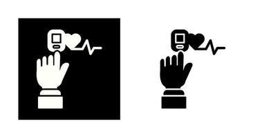 pulse oximeter vector icoon