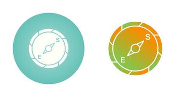 kompas vector pictogram