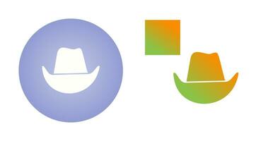 cowboy hoed vector icoon