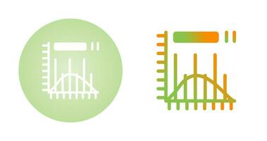 histogram vector icoon