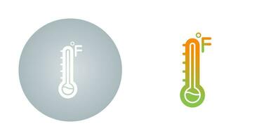 Fahrenheit vector icoon