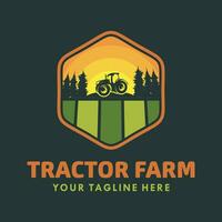groen landbouw logo vector illustratie