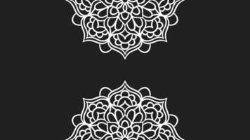 mandala ronde ornament achtergrond sjabloon vector
