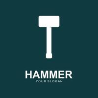 hamer logo vector illustratie ontwerp