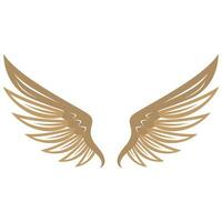 vogel Vleugels illustratie logo. vector