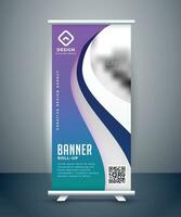 zakelijke roll-up banner vector